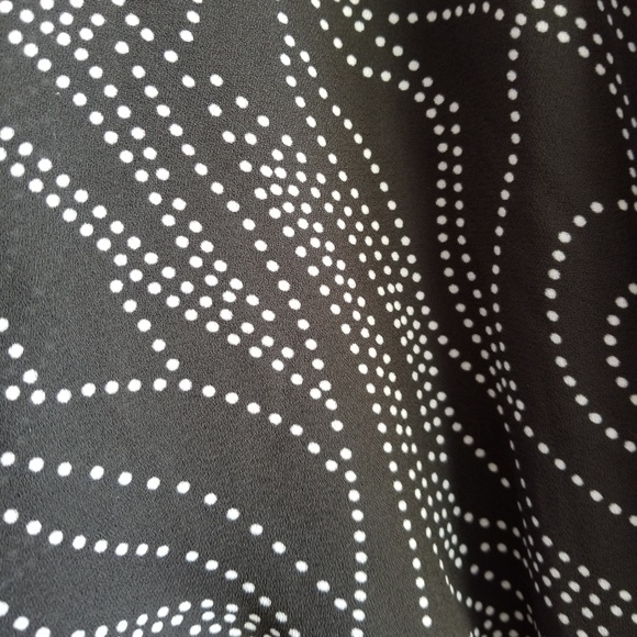 Lane Bryant black and white blouse - Picture 6 of 8